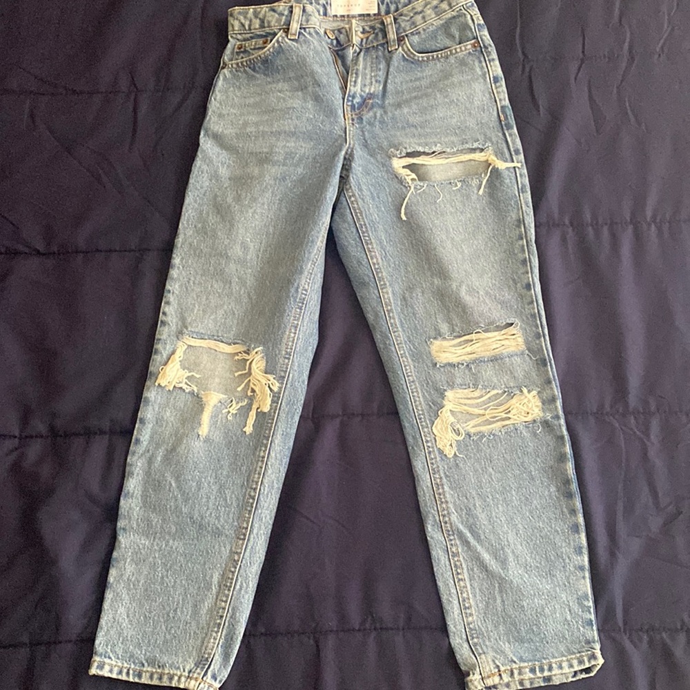 TOPSHOP mom jeans